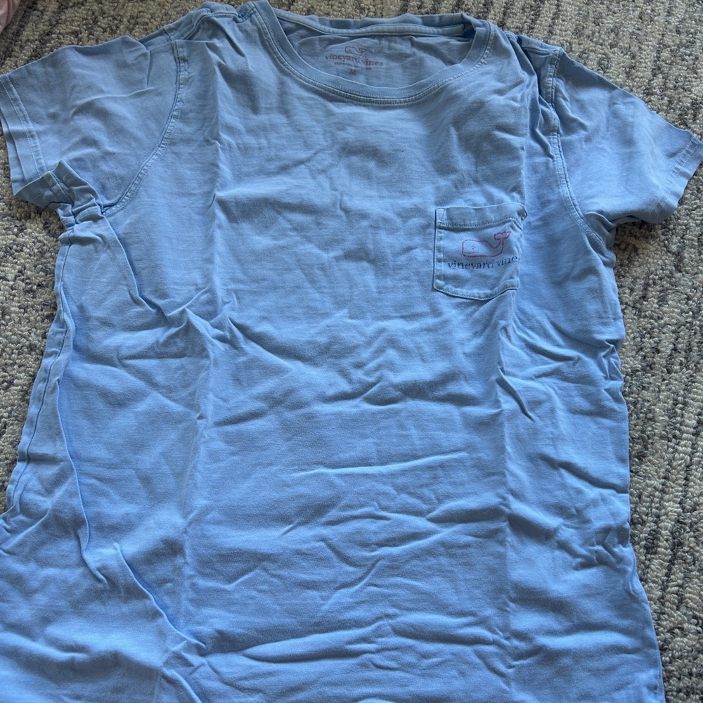 Blue and Pink Vineyard Vines Top - size M